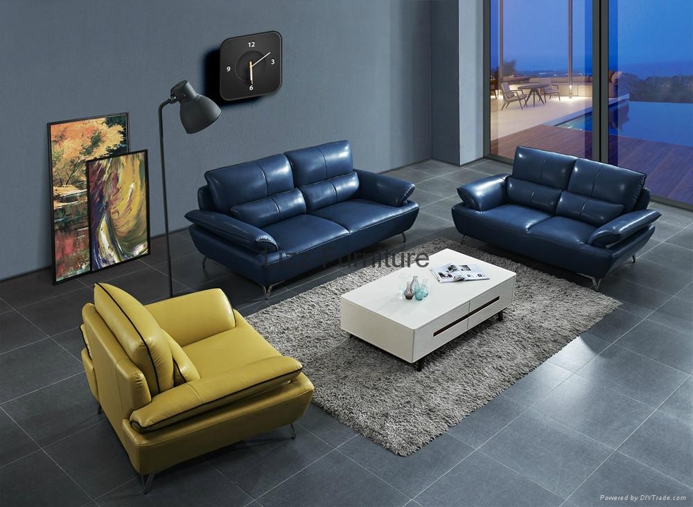 Modern Sofa Set Colorful Sectional Leather Sofa LZ020 Modern Sofa Set Colorful Sectional Leather Sofa LZ020