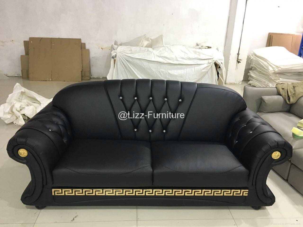 2017 New Design Sofa Classic Leather Sofa 3