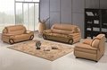 Living Room Leather Sofa Set Modern Furniture 2