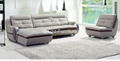 L Shape Furniture European Style Leather Sofa 2