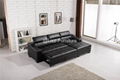 Contemporary Sofa Bed L Shape Leather Sofa 2