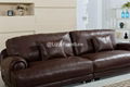 Living Room Leather Sofa Modern European Sofa 4