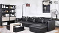 Leather Sofa L Shape Corner Sofa LZ717 3