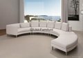 U Shape Leather Sofa Sectional Furniture LZ918 3