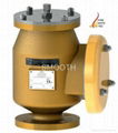 FST420 Deflagration end-of-line flame arrester with pressure and vacuum valves