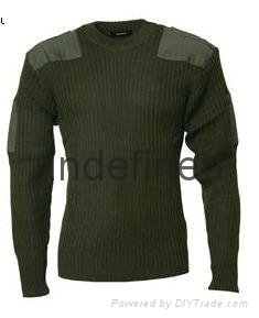 Army Style Acrylic Pullover 