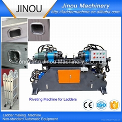 tube riveting machine for aluminum multi purpose ladders