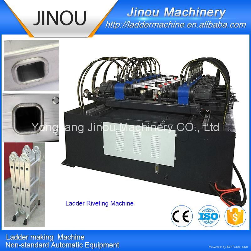 multi head high precision  ladder riveting machine for  combinational ladders