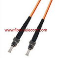 ST-ST Multi mode Simplex Fiber Optic Patch Cord 3