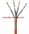 CAT.7 S/FTP LAN cable 4Pairs PVC Sheath 2