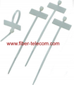 Plastic label cable ties
