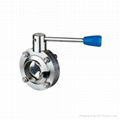 Sanitary Butterfly valve 2