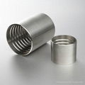 Sanitary Stainless Steel Crimp Ferrule Holedall Fitting 1