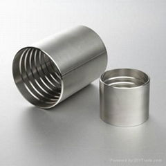 Sanitary Stainless Steel Crimp Ferrule Holedall Fitting