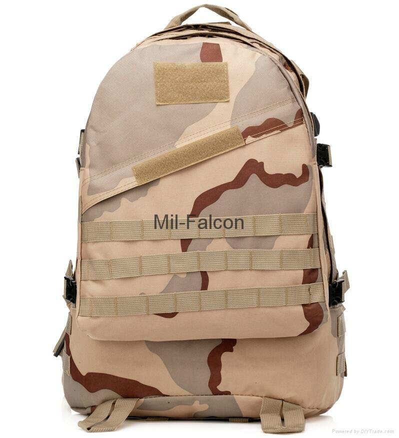 Mil-Falcon 3D durable backpack wholesale OEM tactical bag camouflage backpack 4