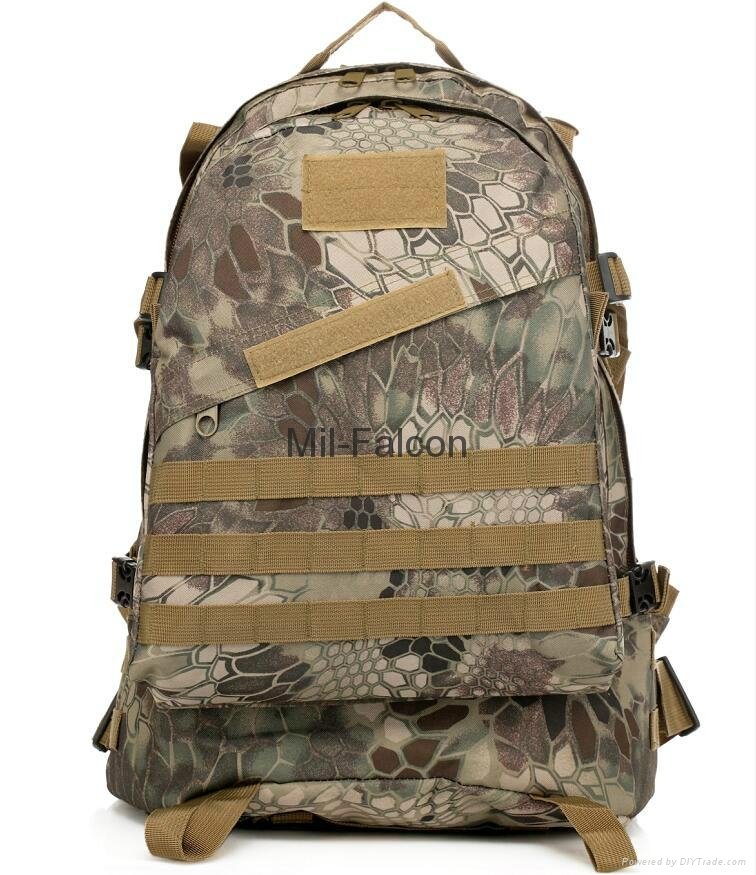 Mil-Falcon 3D durable backpack wholesale OEM tactical bag camouflage backpack 5