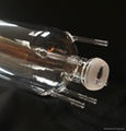 clear quartz tube for tube furnace with