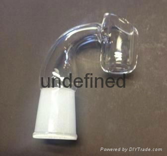 Frosted or polished quartz banger nail female and  male joint  2