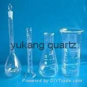 quartz glass  lab wares of all kinds 
