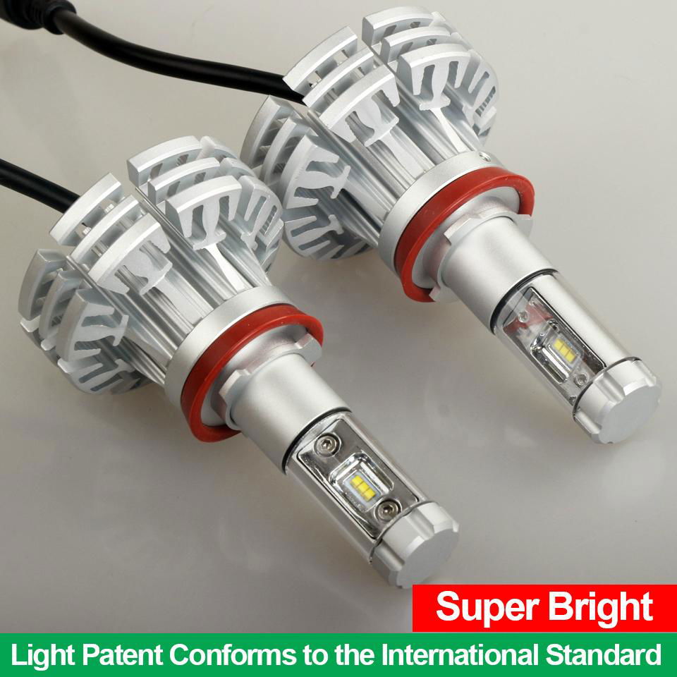 Wholesale  auto bulbs COB LED headlight 3