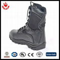 All OEM/ODM welcomed hot sale genuine leather black army/combat/ military boot 3