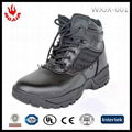 All OEM/ODM welcomed hot sale genuine leather black army/combat/ military boot 4