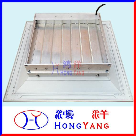 帶LED燈按鈕控制電動風口 2