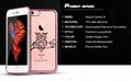 Sulada Xingya Series for iPhone modles Glitter Rhinestone Soft TPU Rubber Back C 2