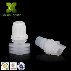 8.2mm doypack spout and cap with single layer for child snack yoghurt