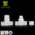 5.5mm plastic spout with cap for