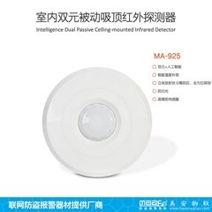 intelligence dual passive celling-mounted infrared detector