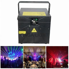 RGB 8W Laser Show Stage Lighting for Disco Dance floor