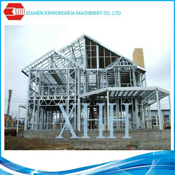 C89 Light Steel Frame CAD Roll Forming Machine for Prefabricated House with Vert 2