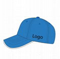 baseball cap logo letter badges custom made 2