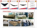 Suspension Part Steel Truck Semi Trailer Leaf Spring