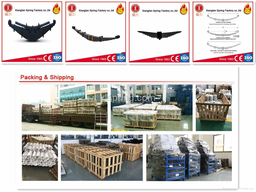 Hot sale heavy load stainless steel truck leaf spring