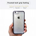 TPU PC Clear Anti Gravity cell phone case factory sale for i7 1