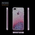 Anti gravity falling glitter phone case 2