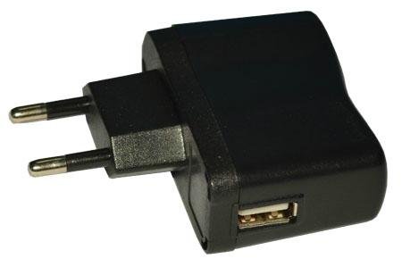 直销5V1A USB欧规电源适配器 5