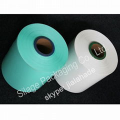 Opaque White, 250mm*25mic*1500m, Silage Stretch Film, Silo Stretch Film,Plastic 