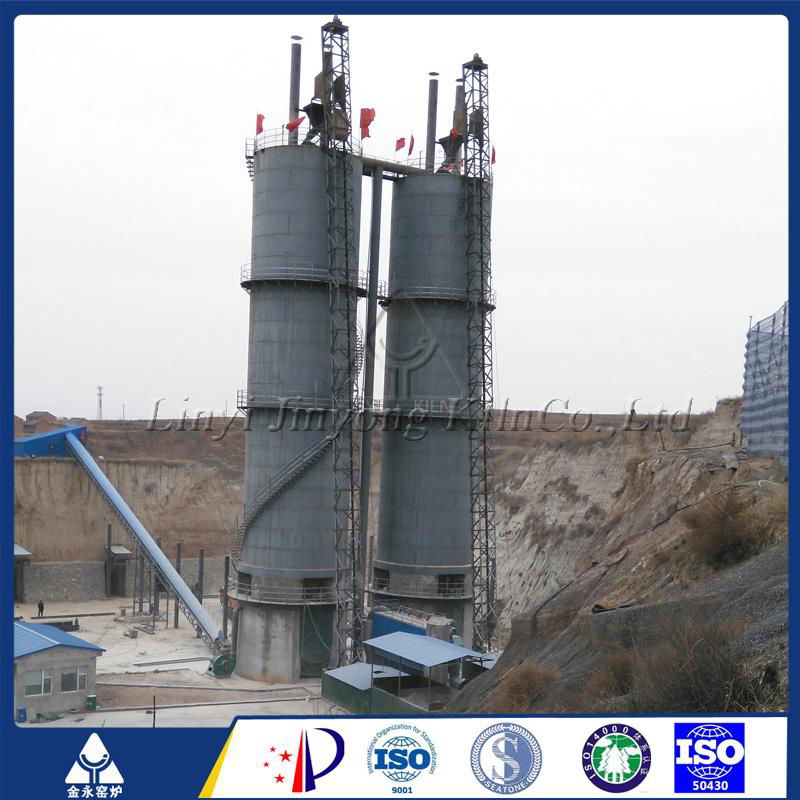 Jy Customized Vertical Shaft Lime Kiln