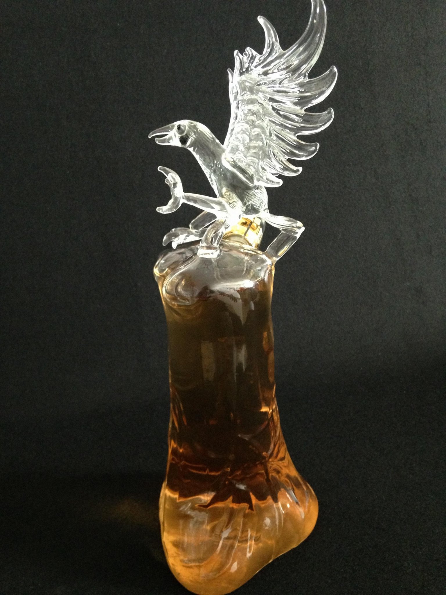 Eagle Wine Animal Shaped glass eagle craft wine bottle for liquor whisky 2