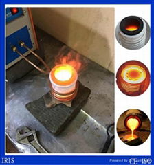 2017 hot sale small gold silver melting furnace