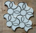 Marble Waterjet Cut Mosaic