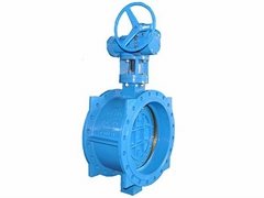 Big size Double Eccentric butterfly valves