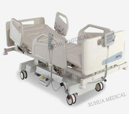 Column motors Five Functions Electric Hospital Patient Bed with CPR
