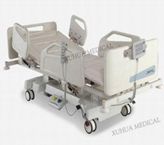 Column motors Five Functions Electric Hospital Patient Bed with CPR