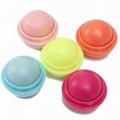 Brand OEM Moisture Colourful Lip Balm Ball  2