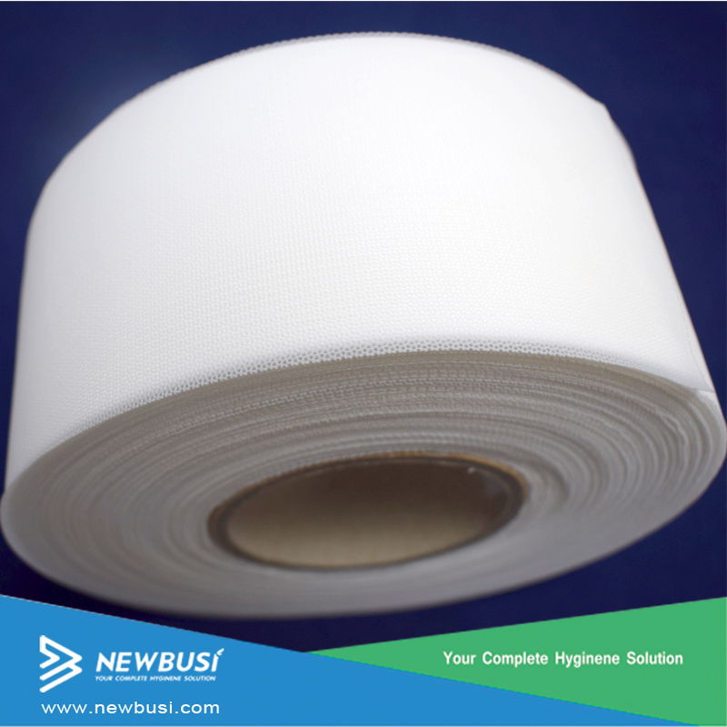 White Emboss PE Breathable Film for Baby Diaper Materials