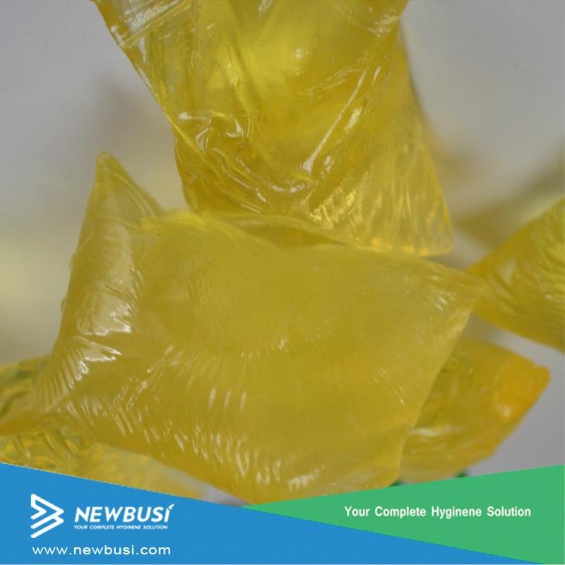 Hot melt adhesive for baby diaper and sanitary napkin 4